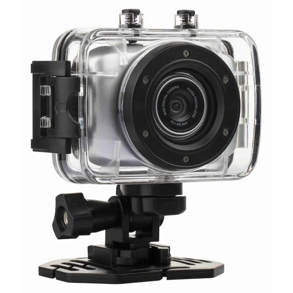 Volkano Excite Cam - HD Action Cam 720P/1.3MP - Silver - Image 2