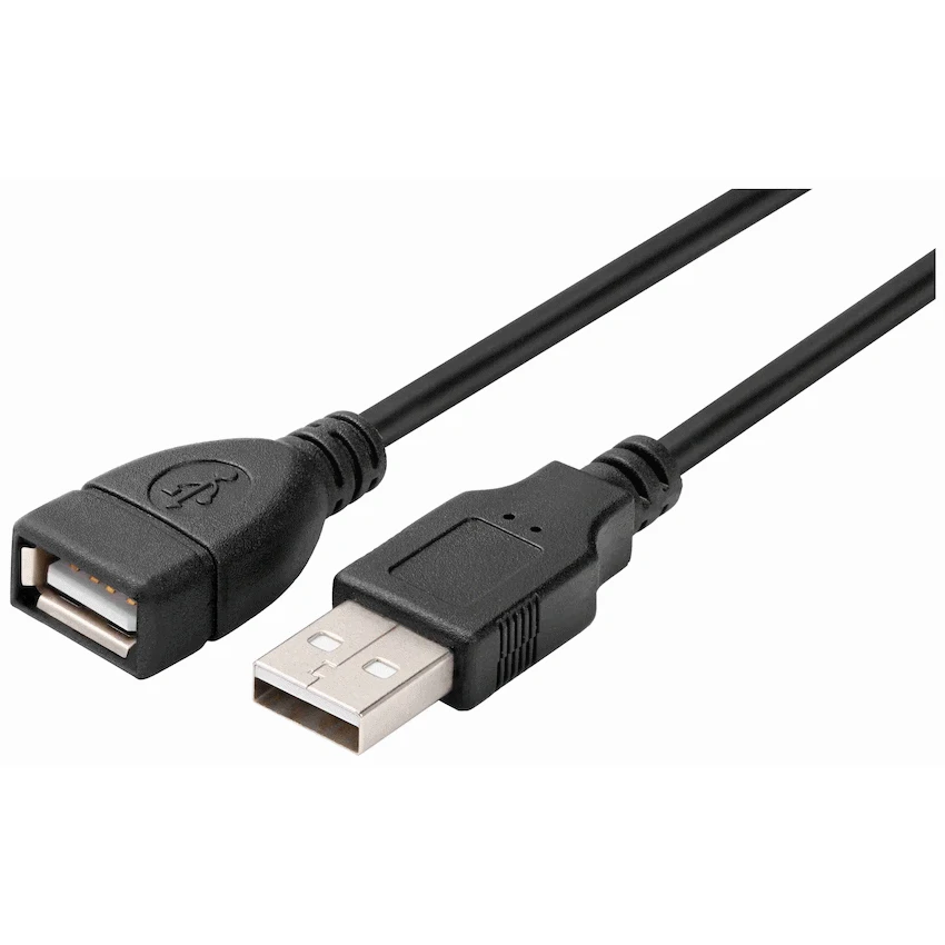 Volkano Extend Series USB Extension Cable - 2m - Black