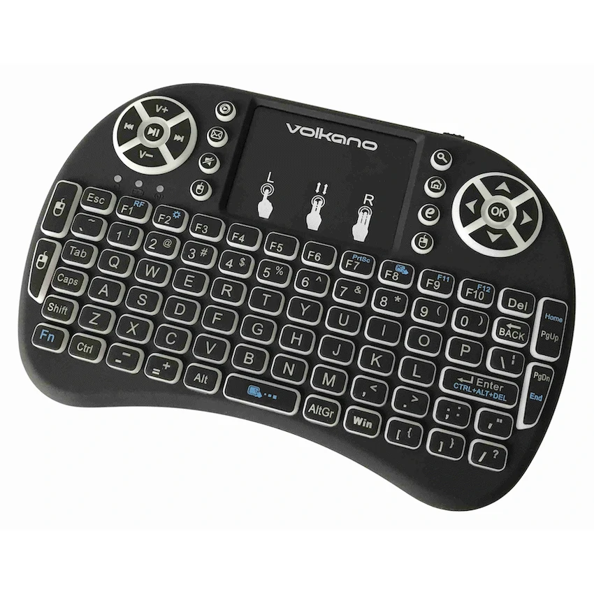 Volkano Control Series Smart TV Remote Control Keyboard and Trackpad - Image 2