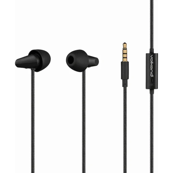 VolkanoX Snug Series Aux Earphones with Stereo Adapter