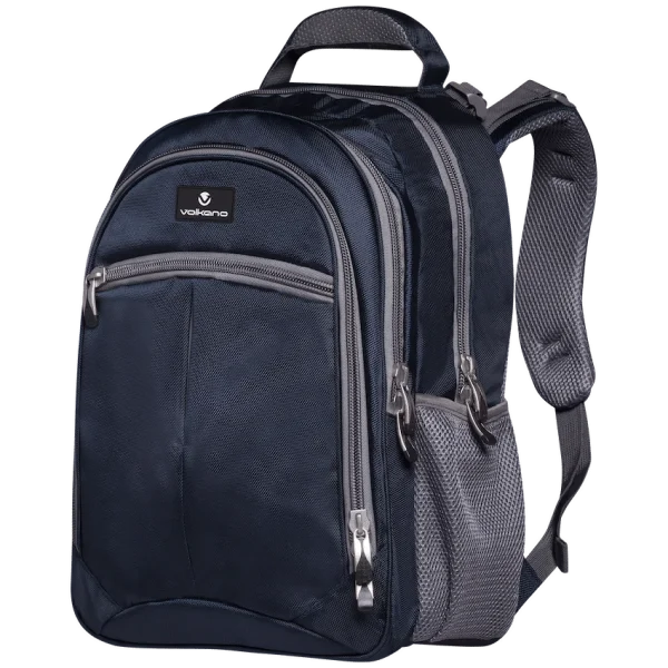 Volkano Orthopaedic Backpack 36l - Navy/Grey