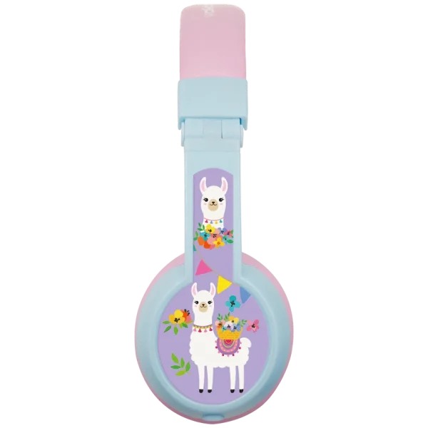 Volkano Sidekick Series Wired Kiddies Headphones with Share Port - Lavender/Light Blue