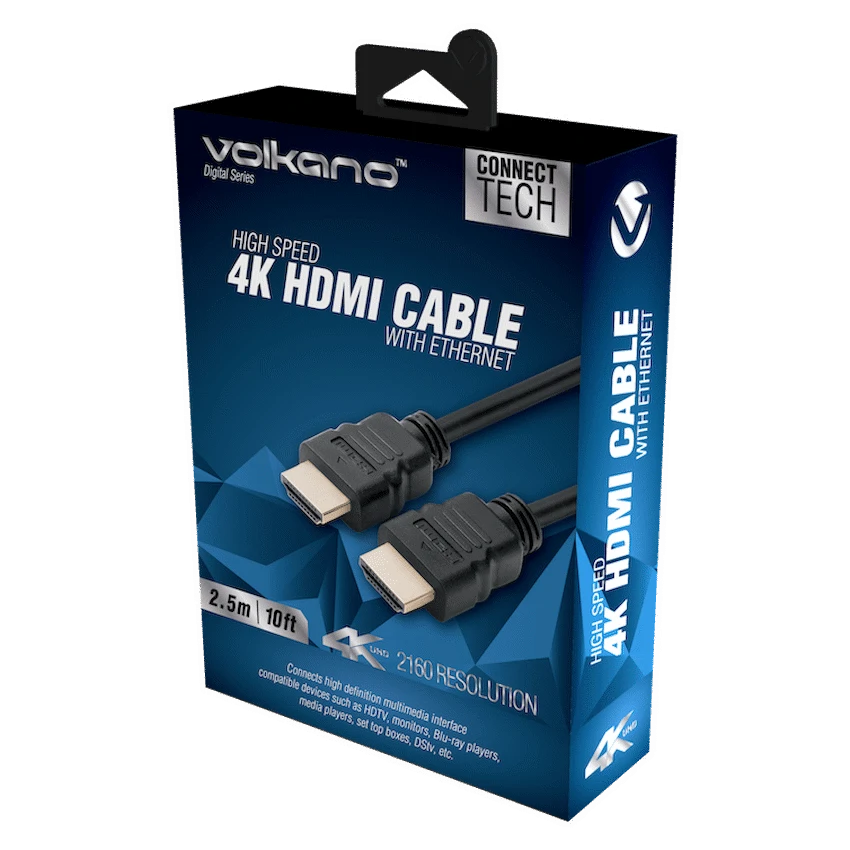 Volkano Digital series 4K HDMI Cable, 2.5meter - Image 3