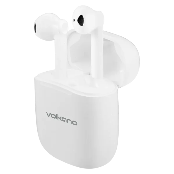Volkano Buds X 2.0 Series True Wireless Earphones - White - Image 2