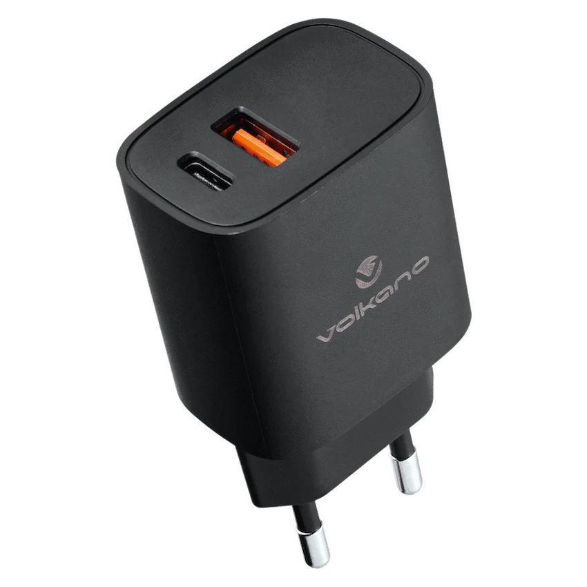 Volkano Express Series QC3.0 + PD Wall Charger - 20w with Cable