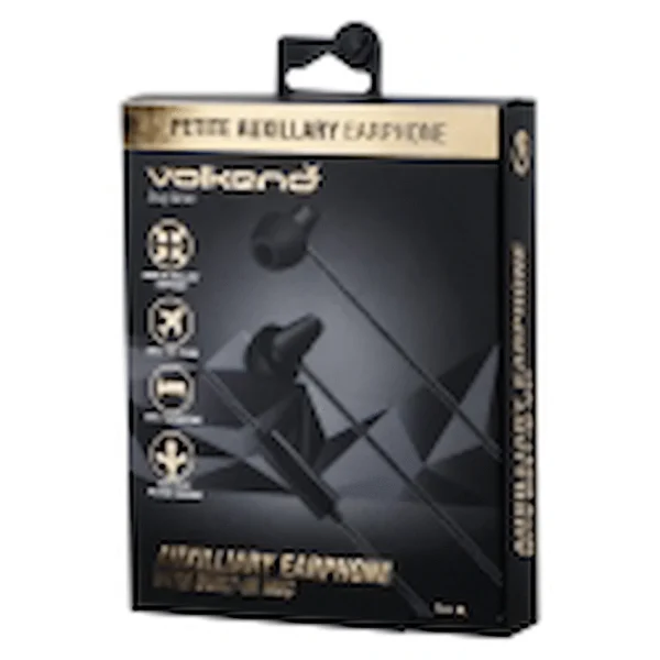 VolkanoX Snug Series Aux Earphones with Stereo Adapter - Image 3