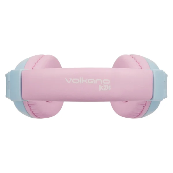 Volkano Sidekick Series Wired Kiddies Headphones with Share Port - Lavender/Light Blue - Image 3