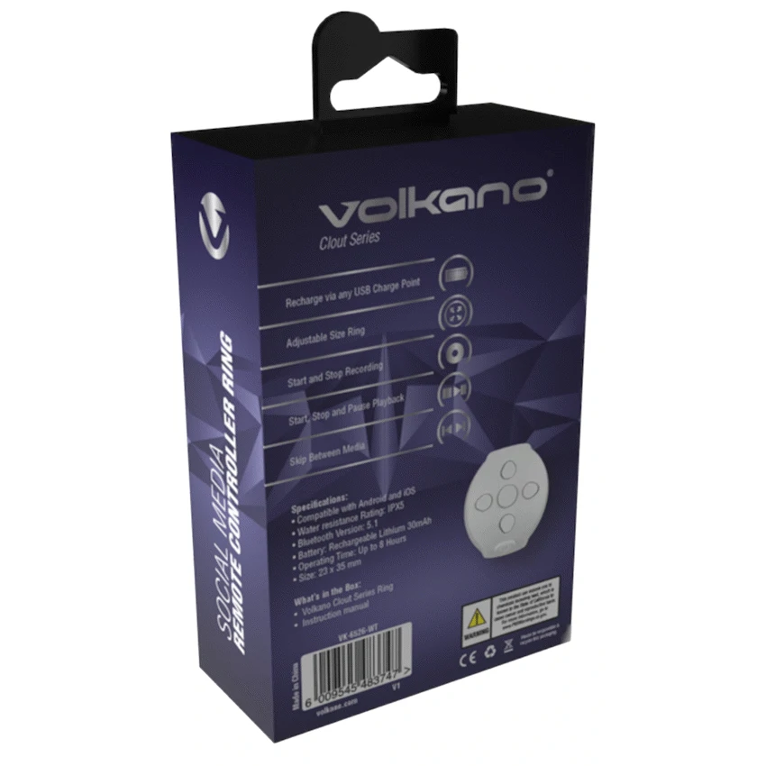 Volkano Clout series Social Media Remote Controller Ring - Image 3