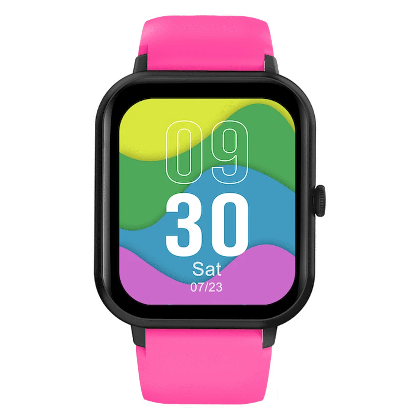 Volkano Chroma Series Smartwatch with Pink Strap - Image 3