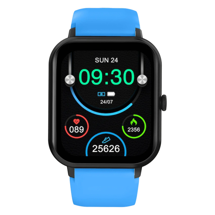 Volkano Chroma Series Smartwatch with Blue Strap - Image 2