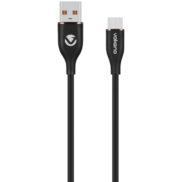 Volkano CAB343-BBL Cavo USB - Micro USB 1 Metro - Serie Slim Anti-Groviglio