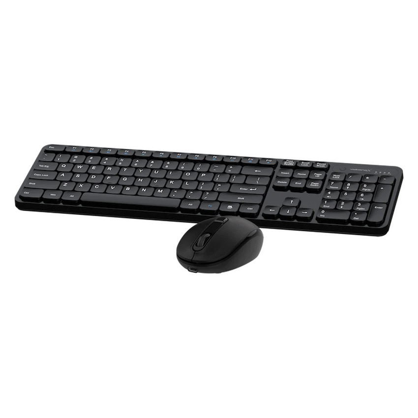VolkanoX Garnet Bluetooth Wireless Keyboard and Mouse Combo - Black - Image 3