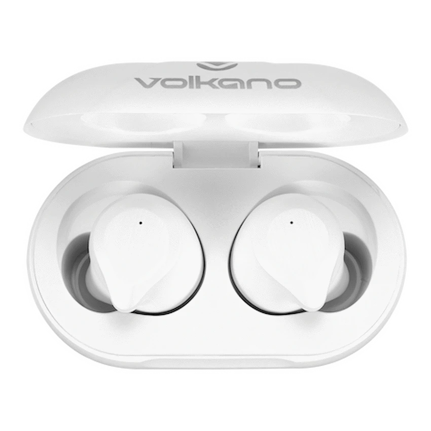 Volkano Scorpio Series True Wireless Earphones - White - Image 3