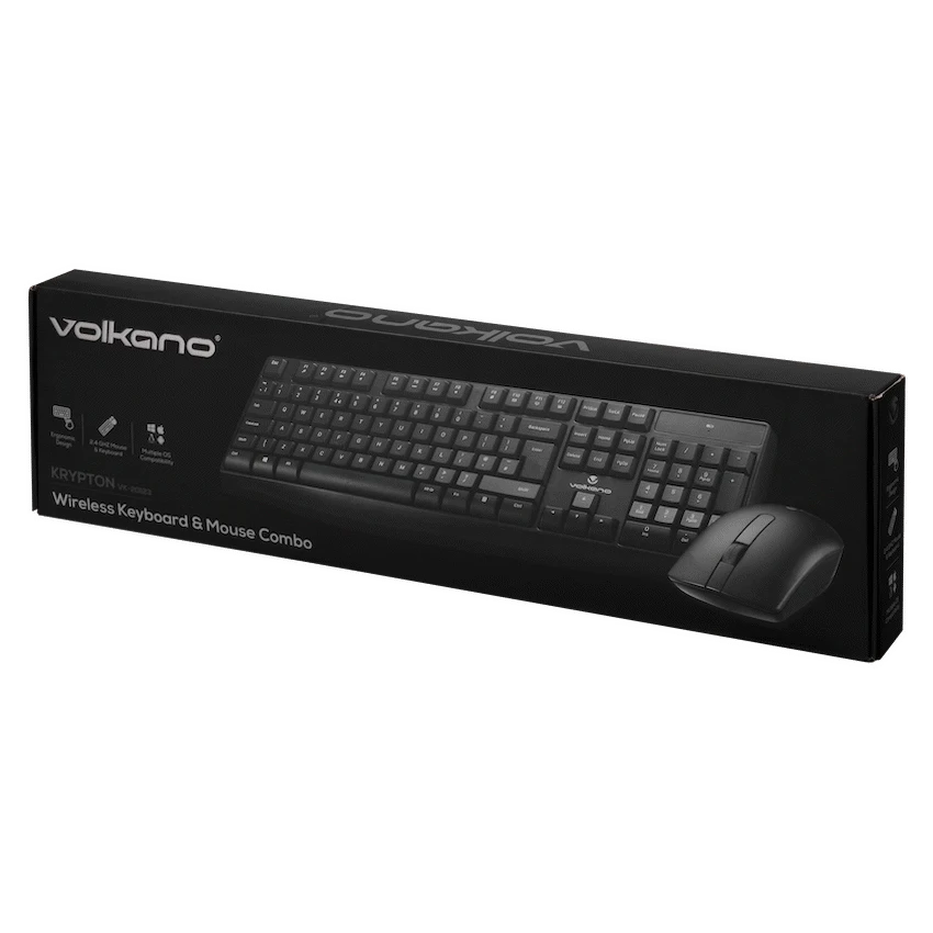 Volkano Krypton Wireless Keyboard and Mouse Combo - Image 2