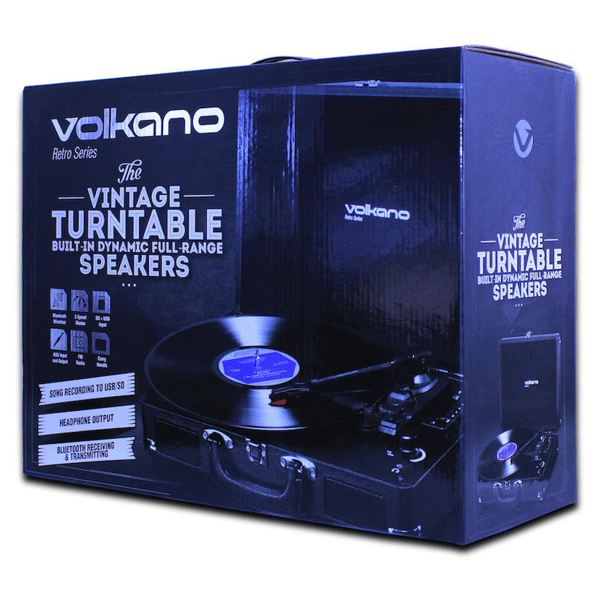 Volkano Retro Series Turntable - Image 3