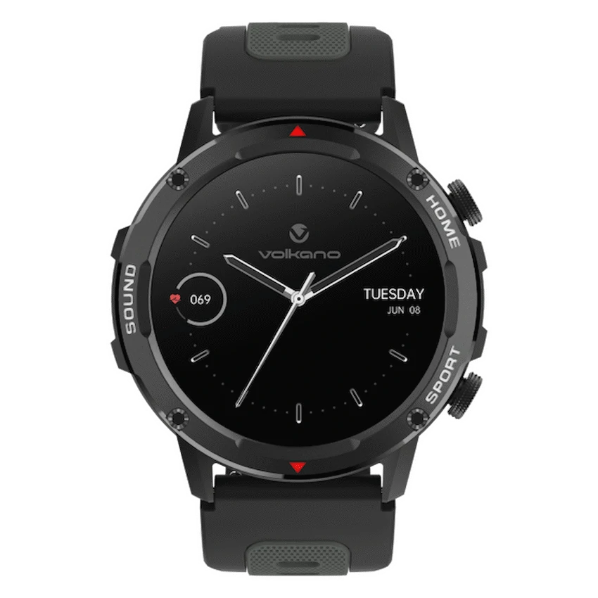 Volkano Power Series Smart Watch - Black