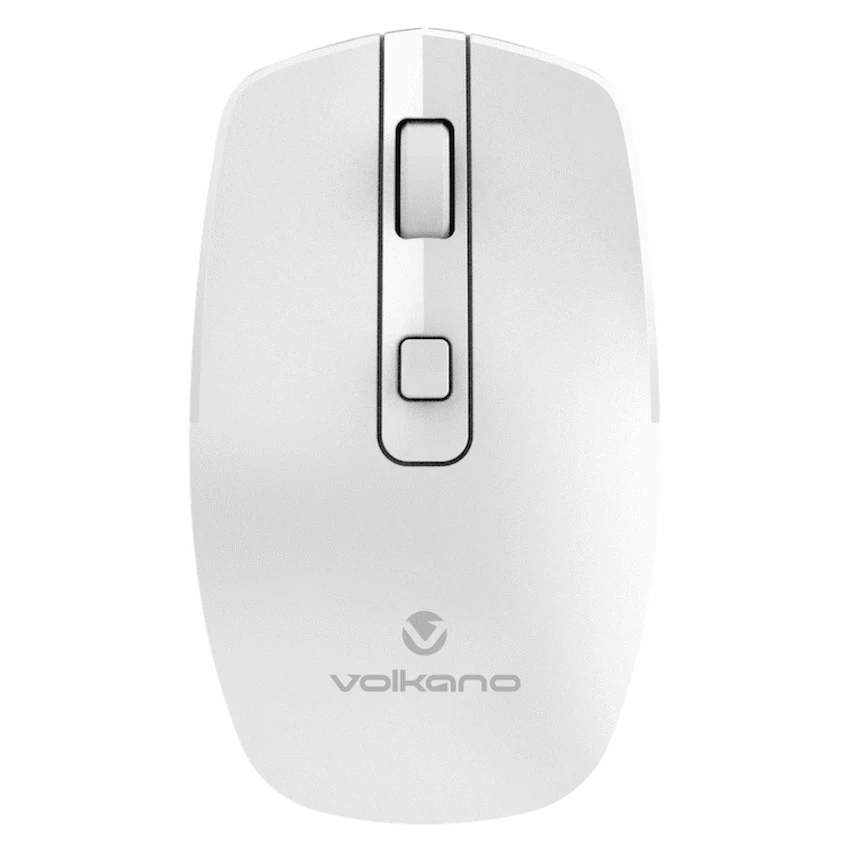 Volkano Granite Series Rechargeable Wireless Mouse - White