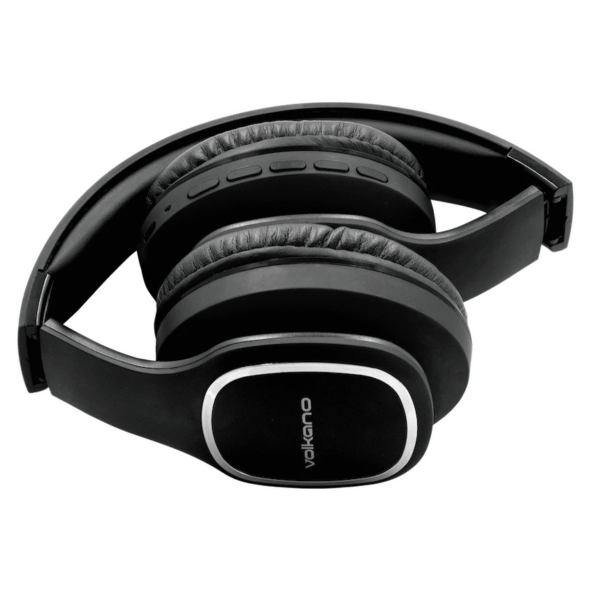 Volkano Phonic Series Bluetooth Full Size Headphones - Black - Image 3