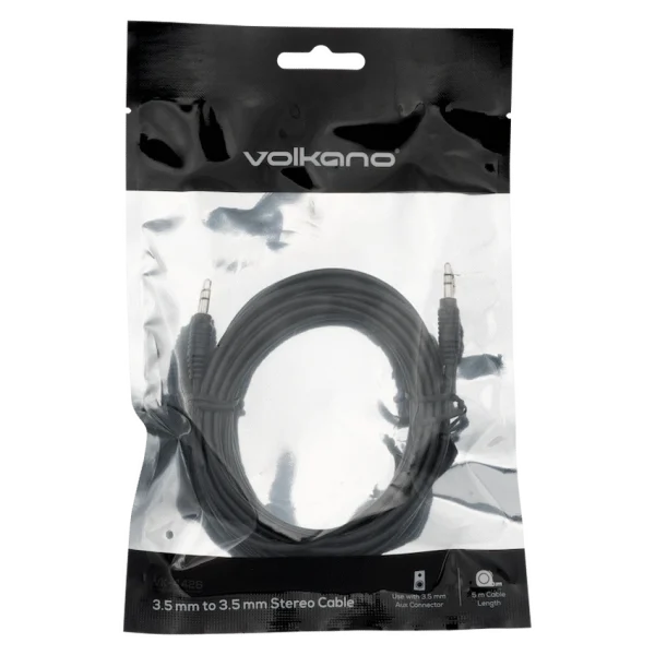 Volkano 3.5mm to 3.5mm Stereo Cable 5m - Image 2