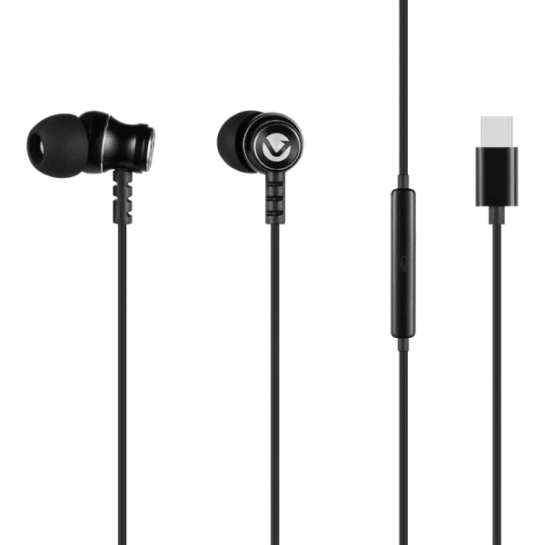 Volkano Prism 2.0 Series Type-C Earphone - Black