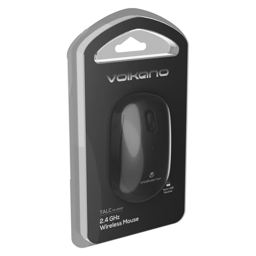 Volkano Talc Wireless Mouse - Black - Image 3