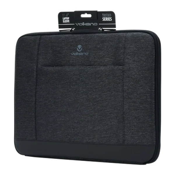 Volkano Trend Series 15.6" Laptop Sleeve - Grey - Image 2