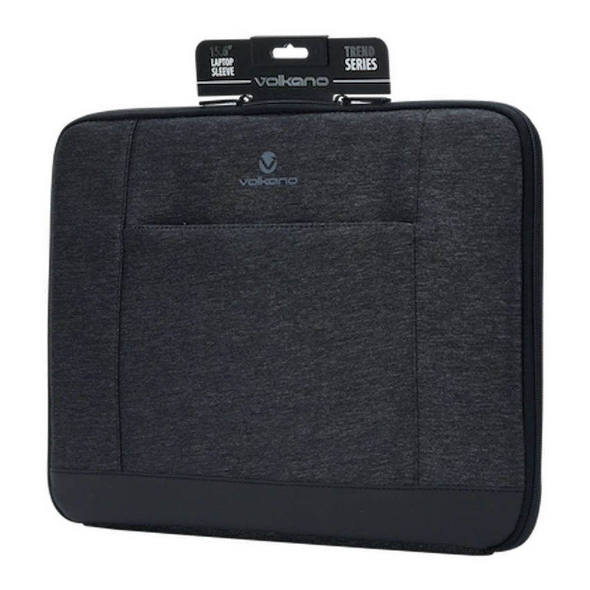 Volkano Trend Series 15.6" Laptop Sleeve - Grey - Image 2