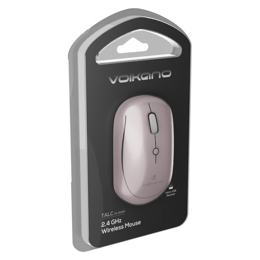 Volkano Talc Wireless Mouse - Pink - Image 2