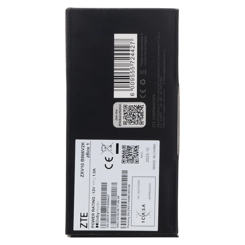 Volkano X ZTE Google Android Box 2g/8gb - Image 3