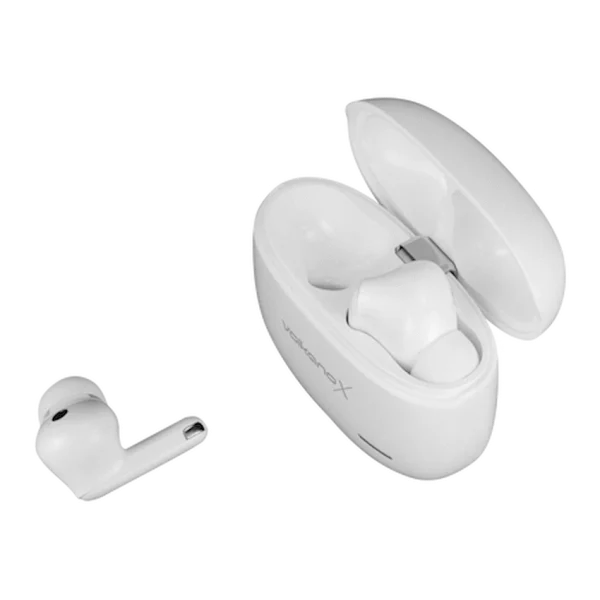 VolkanoX VXT200S Hybrid ANC TWS Earphones - White - Image 2