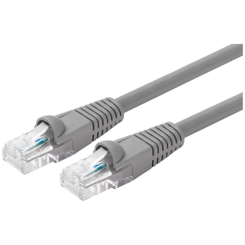 Volkano Network Series RJ-45 Network Cable, CAT5, 5m - Grey