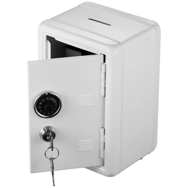 Volkano Kids Iron Series Money Saving Vault - White