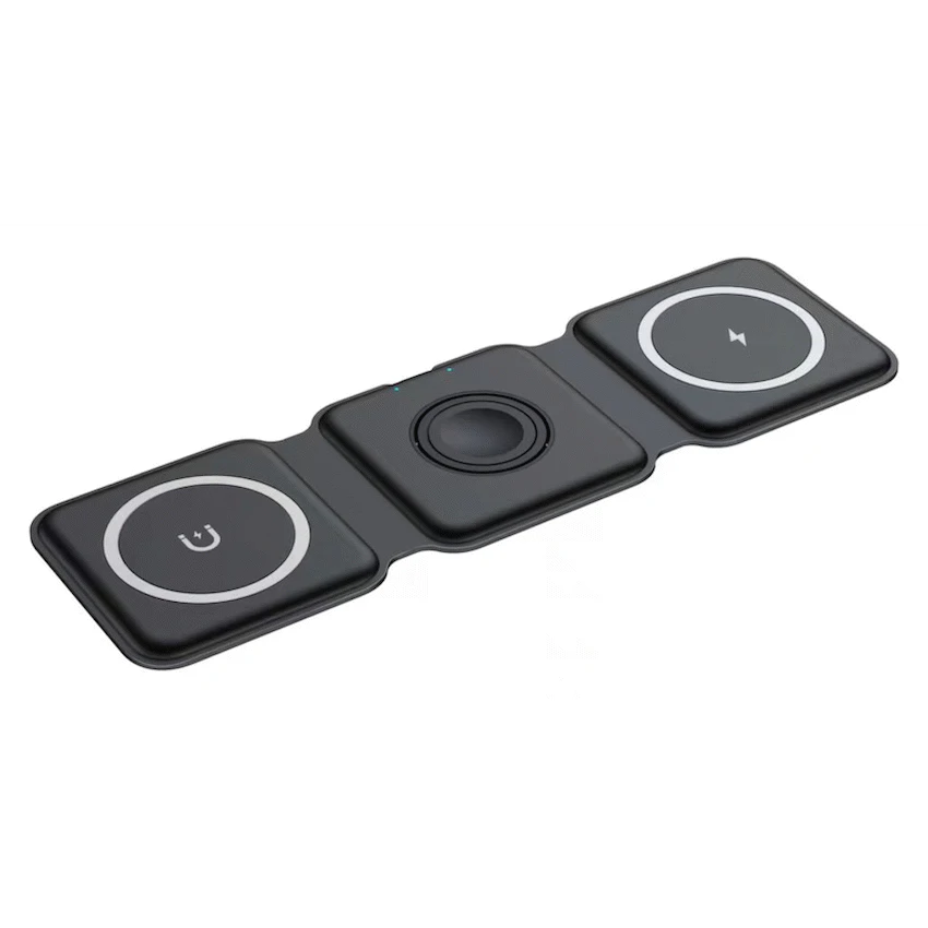 Volkano Triplex Series 3-in-1 Wireless Travel Charger - Image 2