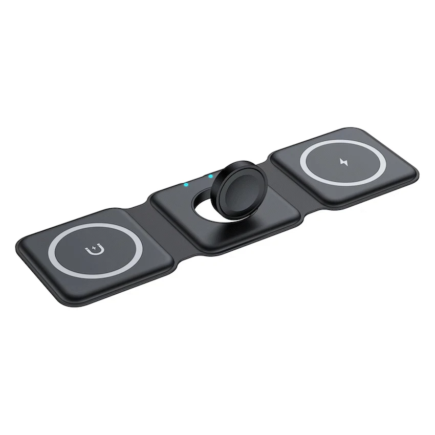 Volkano Triplex Series 3-in-1 Wireless Travel Charger - Image 3