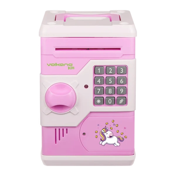 Volkano Kids Vault Series Kids Money Saving Vault - Pink - Image 2