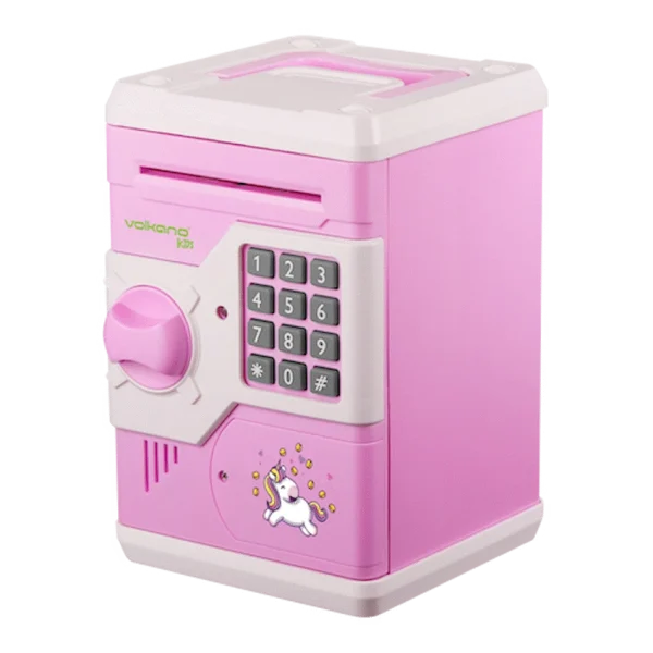 Volkano Kids Vault Series Kids Money Saving Vault - Pink - Image 3