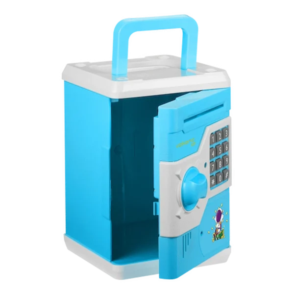 Volkano Kids Vault Series Money-Saving Vault - Blue - Image 3