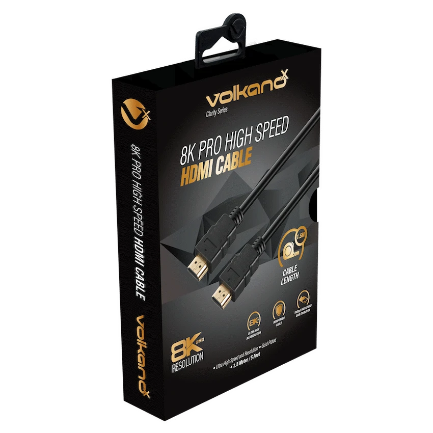 VolkanoX Clarity series 8K Ultra HD HDMI Cable 1.5 m - Image 2