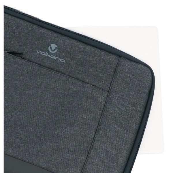 Volkano Trend Series 13.3 to 14.1-Inch Laptop Sleeve - Grey - Image 2