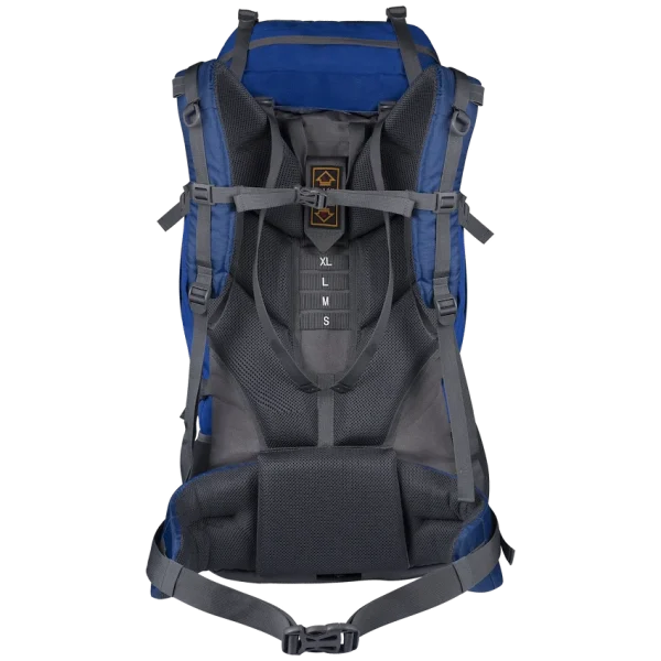 Volkano Icepick 65L Hiking Backpack Blue