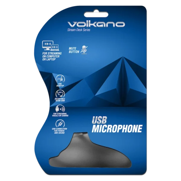 Volkano Stream Desk Series USB Microphone - Image 2
