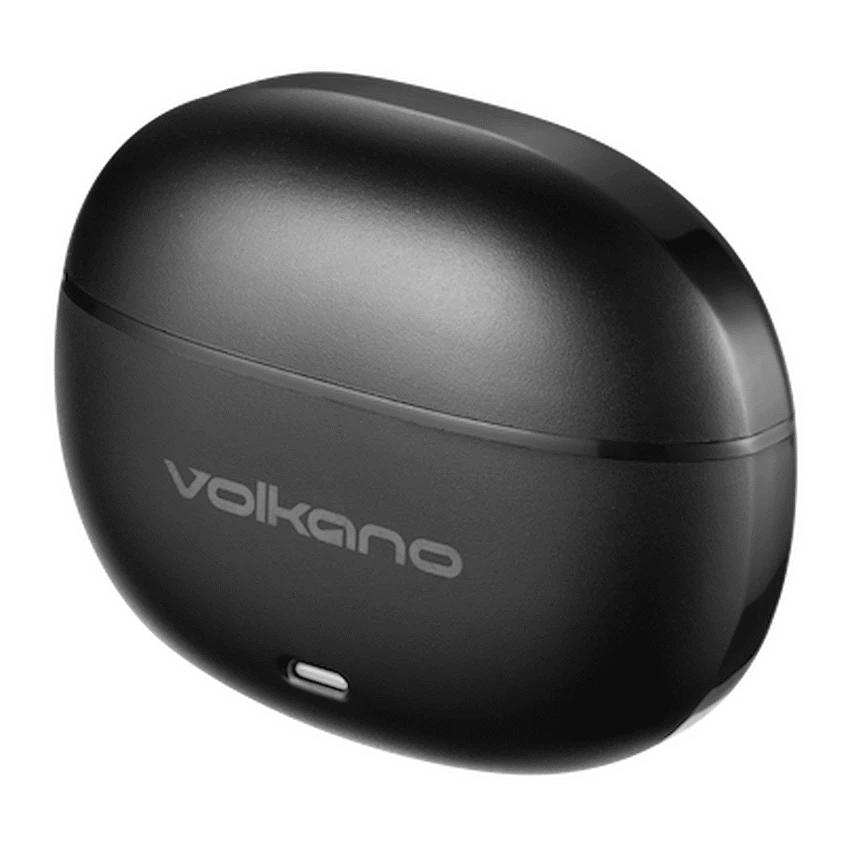 Volkano Pulse Series True Wireless Earphones with Charging Case - Black - Image 2