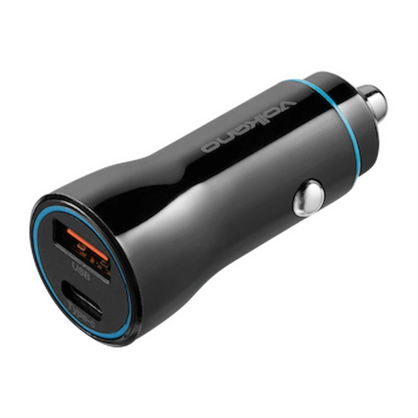 Volkano Cruise Series Car Charger with P.D. and USB Q.C. - Image 2