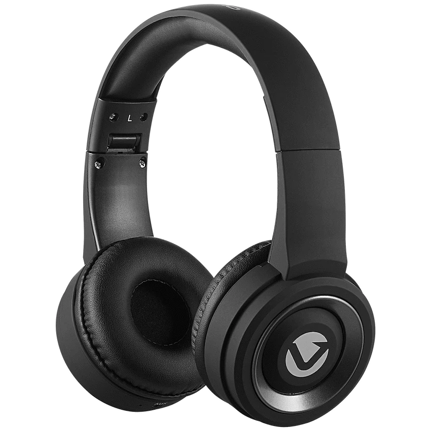 Volkano Lunar 2.0 Series Bluetooth Headphones - Black/Silver