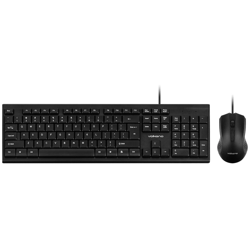 Volkano Mineral Series USB Wired Mouse and Keyboard Combo