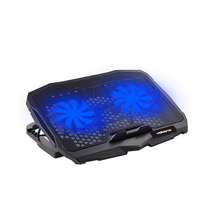 Volkano Glacier Series Upright Notebook Cooling Stand with Dual Fans - Image 2