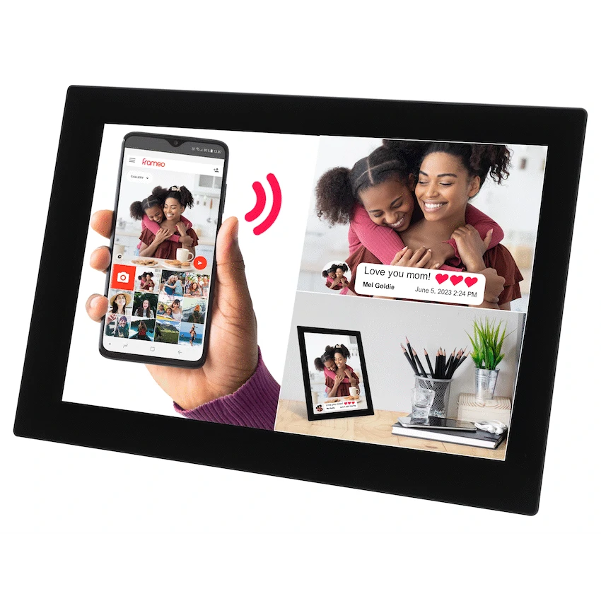 Volkano Scene Series 10.1" Smart Photo Frame with Built-In Frameo Software - Image 3