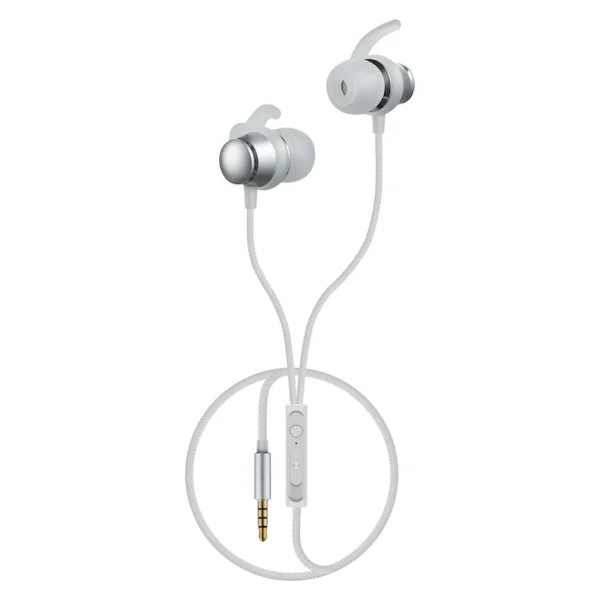 Volkano Titanium Series AUX Earphone - Silver
