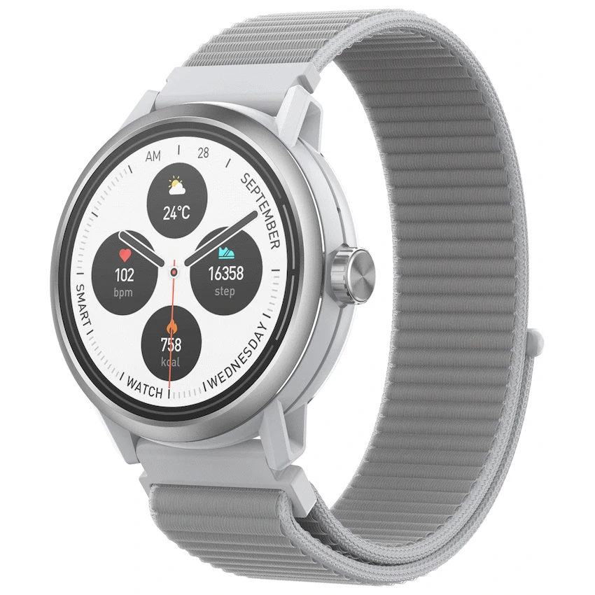 Volkano Tide Series Waterproof Smart Watch - Silver
