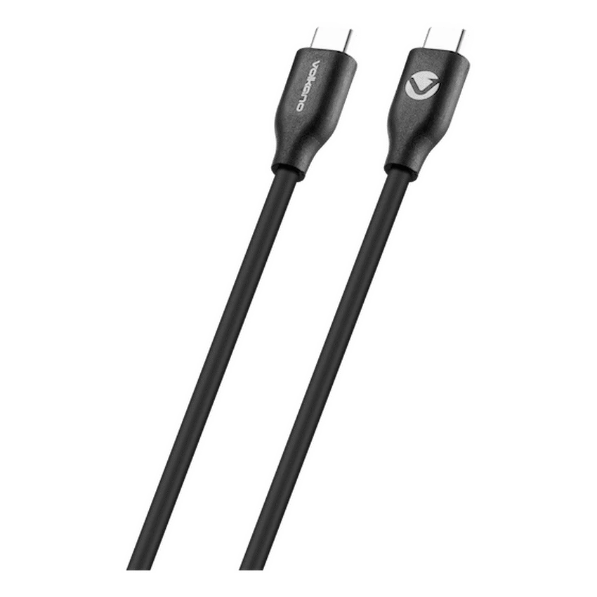 Volkano Flexi Series Type-C to Type-C 2.5m 60w - Black - Image 3